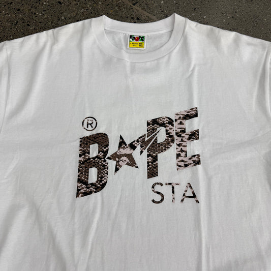 Bape Tee Snake Print