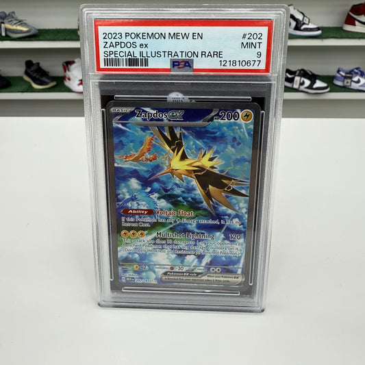 2023 Zapdos EX SIR PSA 9