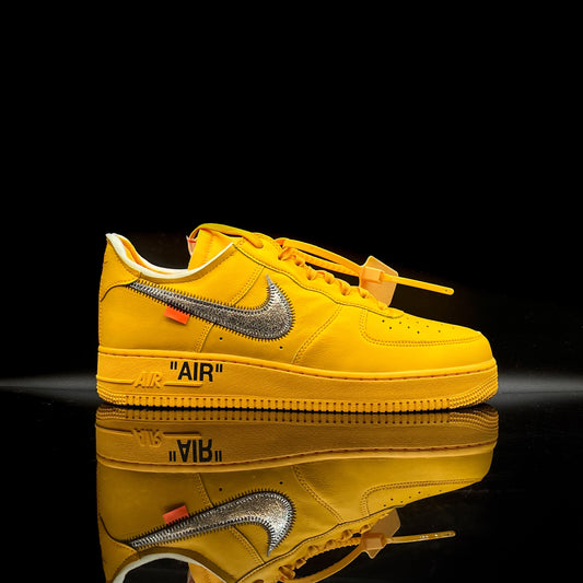 Nike Air Force 1 Off White ICA University Gold SZ 11.5 (DS)