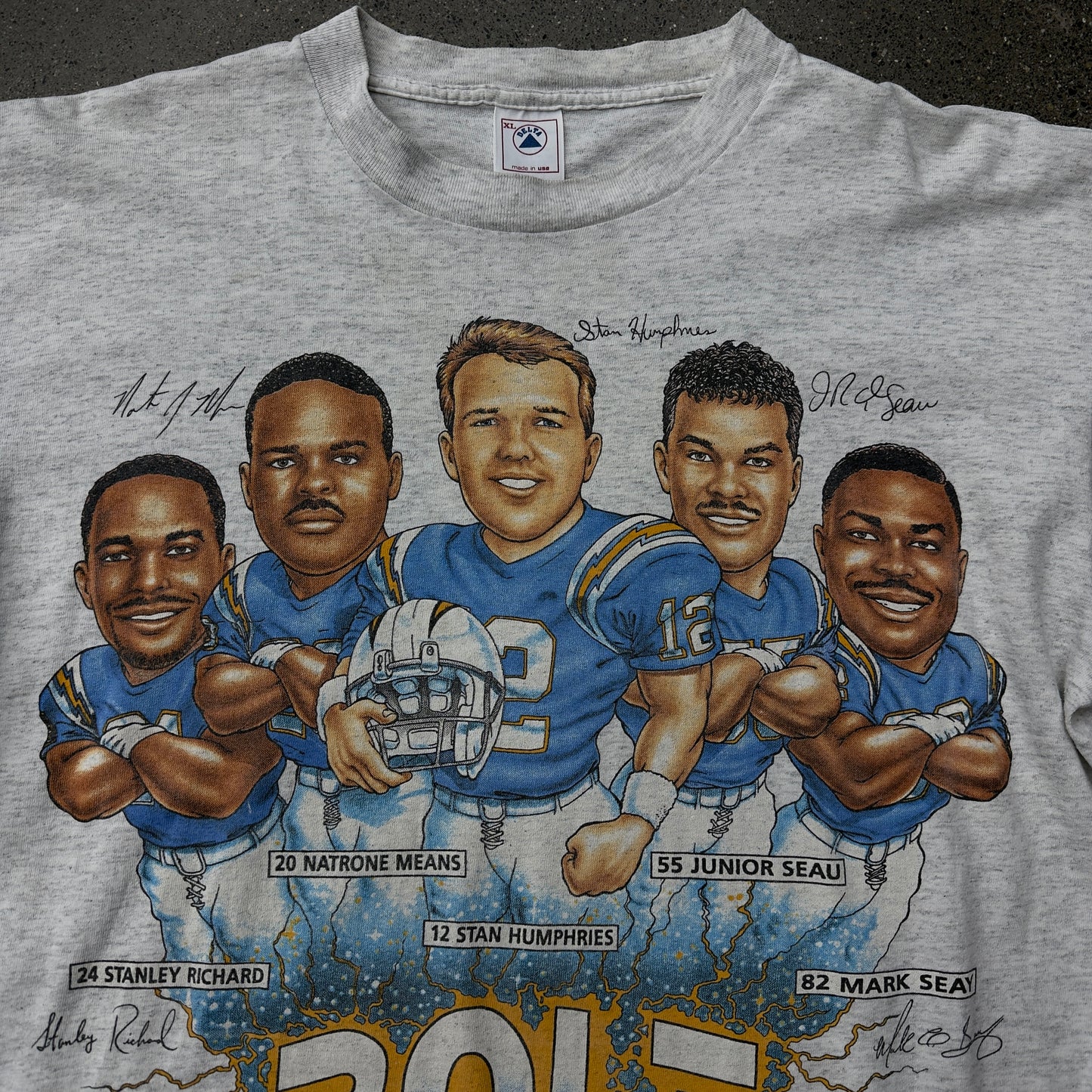 1994 NFL Chargers TNG Tee SZ XL