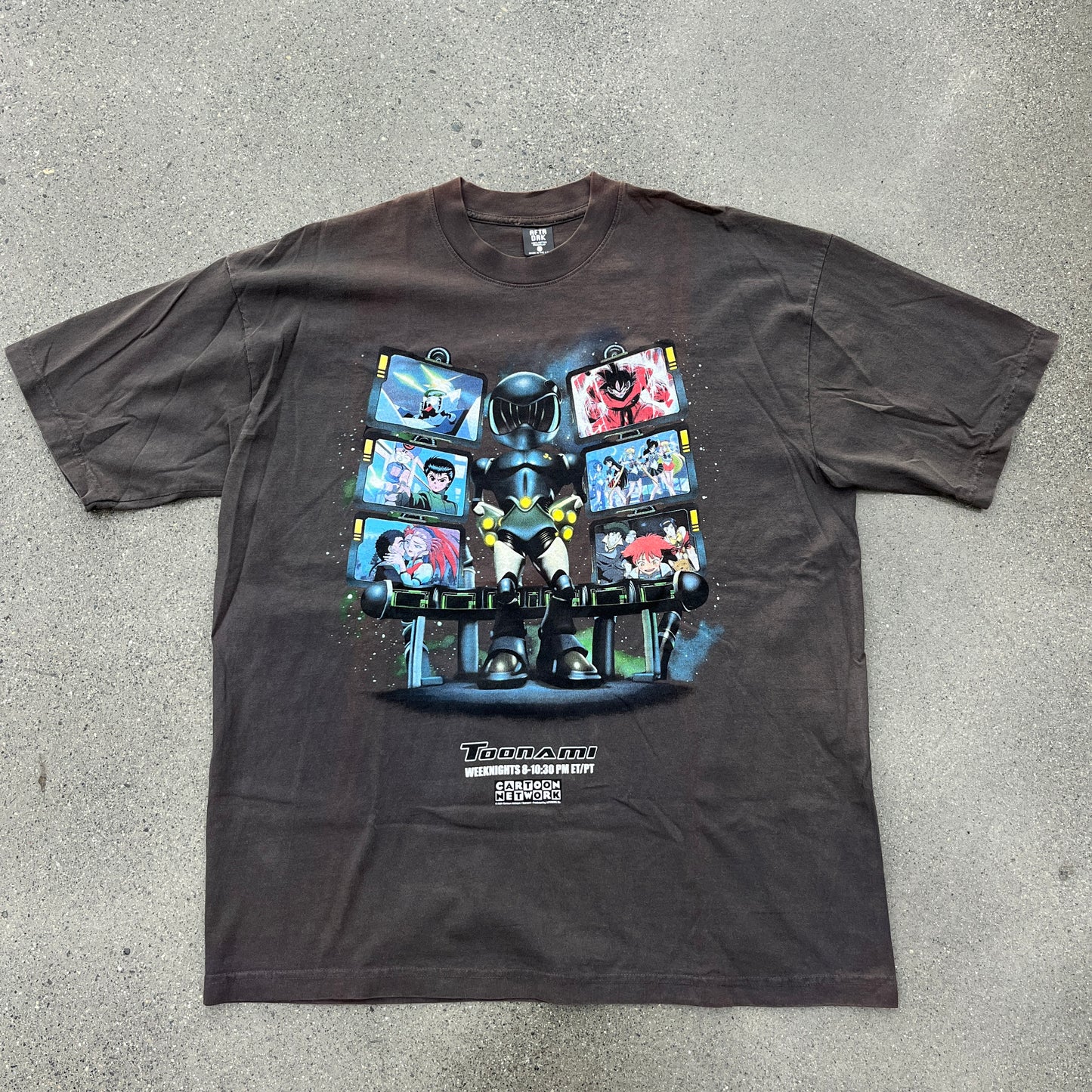 AFTR DRK 2002 Toonami Tee SZ L