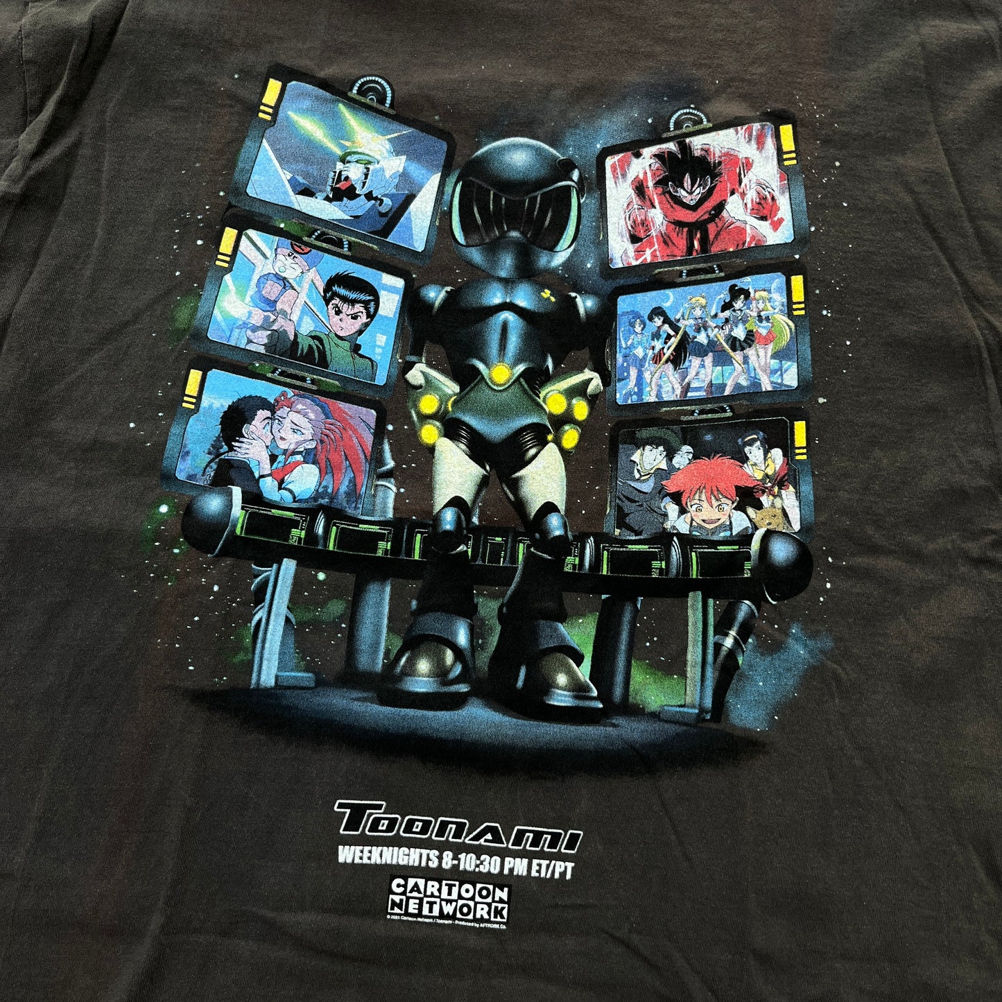 AFTR DRK 2002 Toonami Tee SZ L