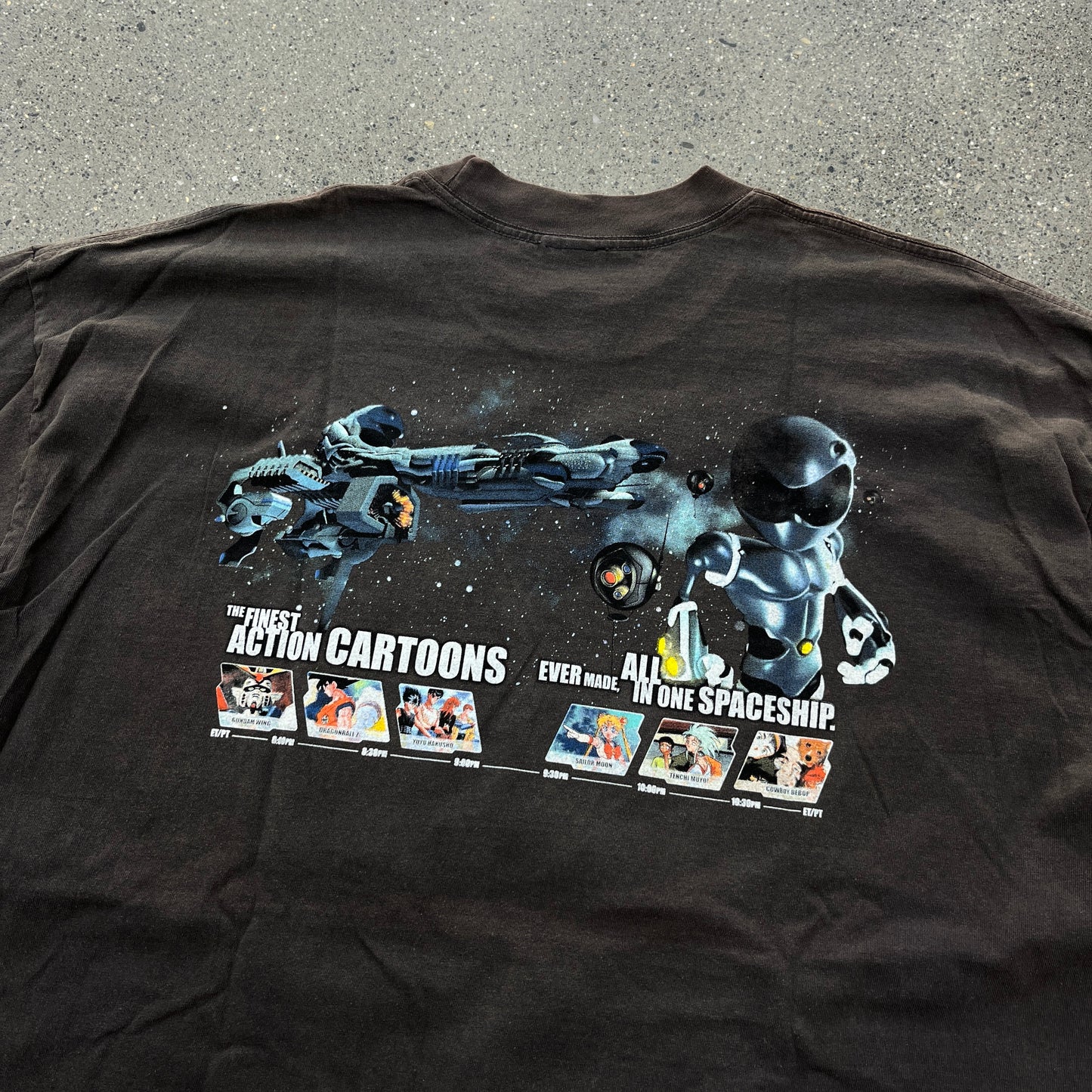 AFTR DRK 2002 Toonami Tee SZ L