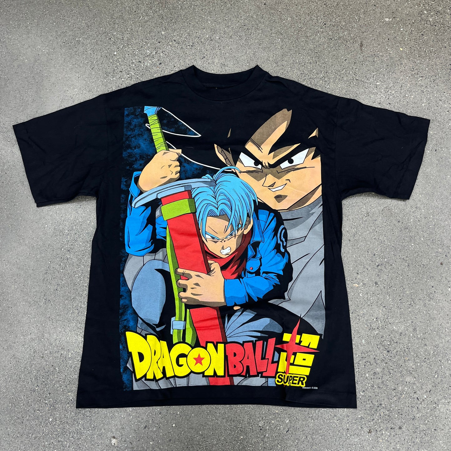 Doc Wear Trunks DBZ Super Tee Black SZ XL