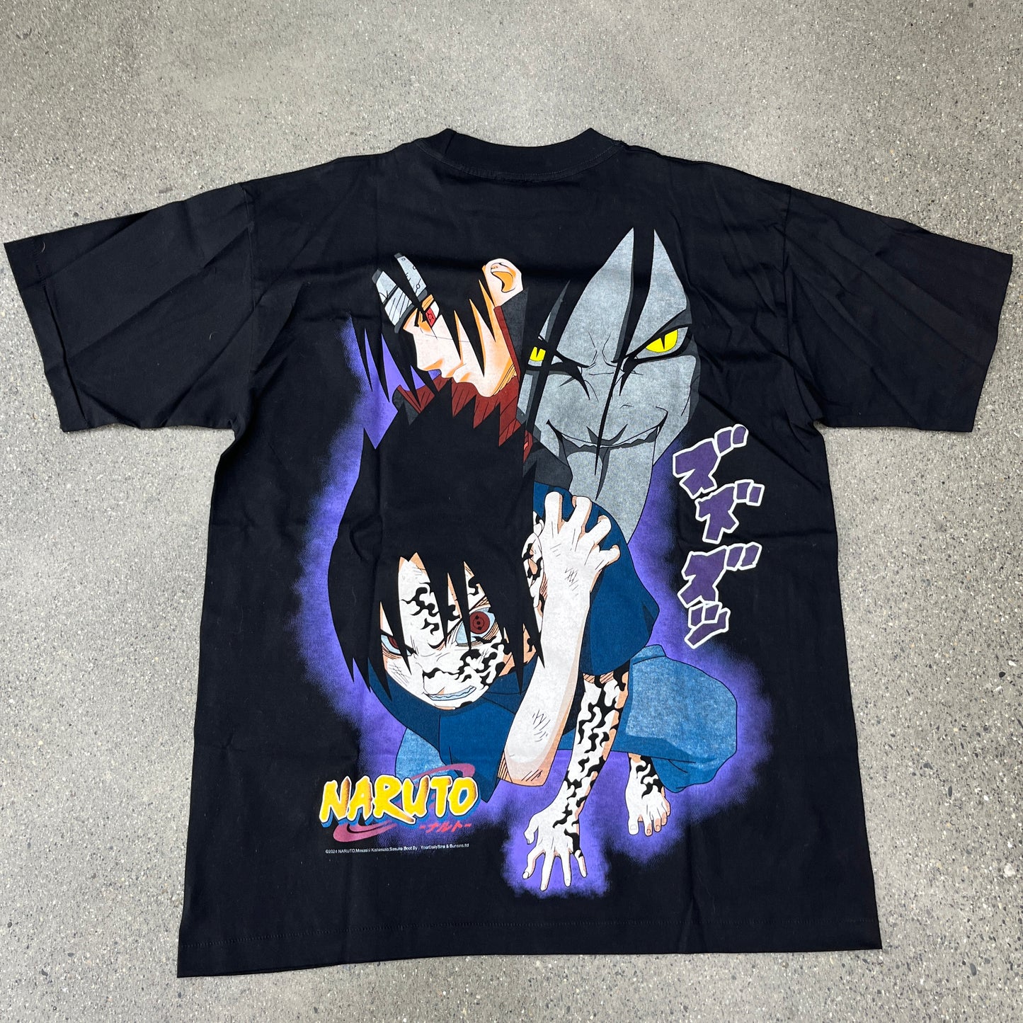 Sasuke Shuriken Tee Black SZ XL