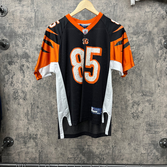 Chad OchoCinco Bengals Jersey Black SZ L Youth