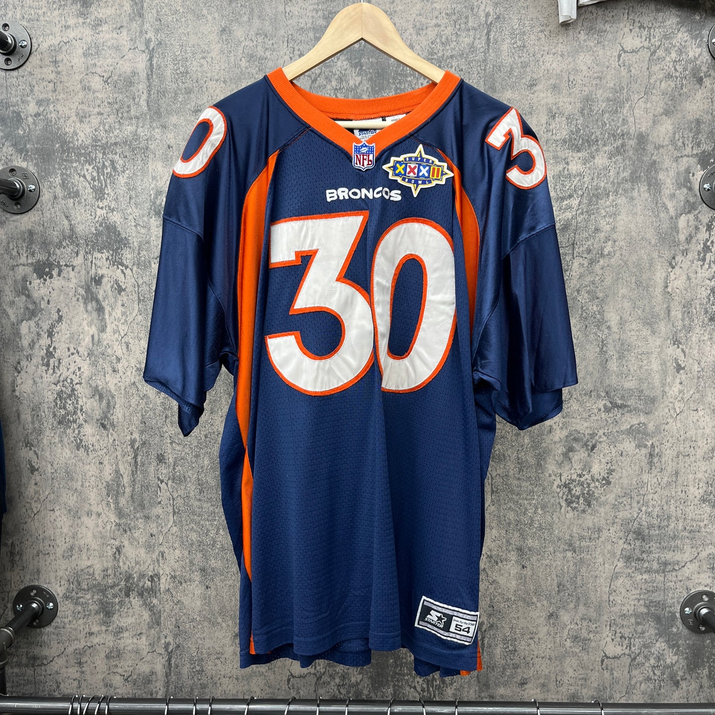 Terrell Davis #30 Broncos Superbowl Jersey Starter SZ XXL