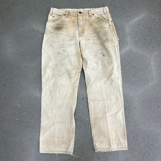 Dickies Faded Tan Painter Pants SZ 34 x 32