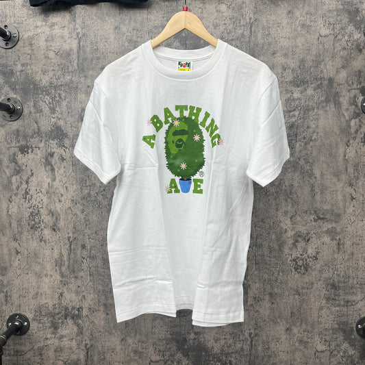 Bape Bonzai White Tee (Multiple Sizes) (NEW)