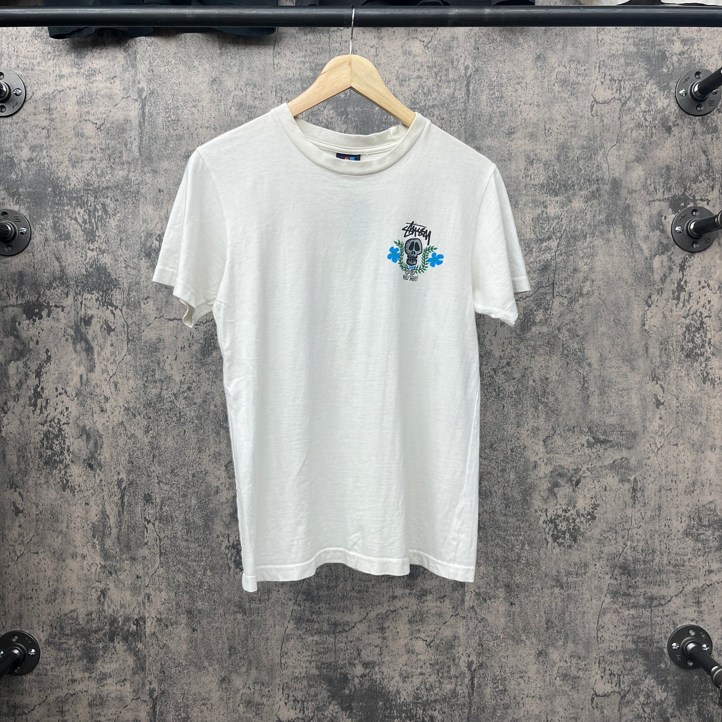 Stussy Tee Skull Tribe SZ M