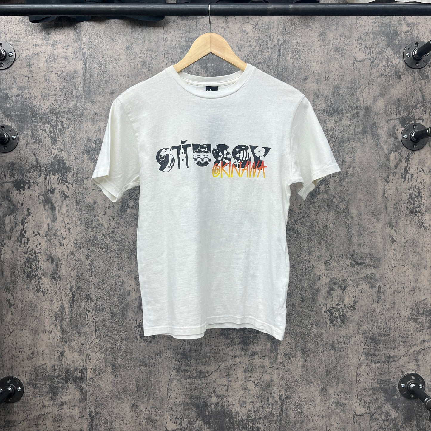 Stussy Tee Okinawa Koi Fish SZ S