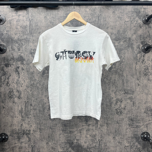 Stussy Tee Okinawa Koi Fish SZ S