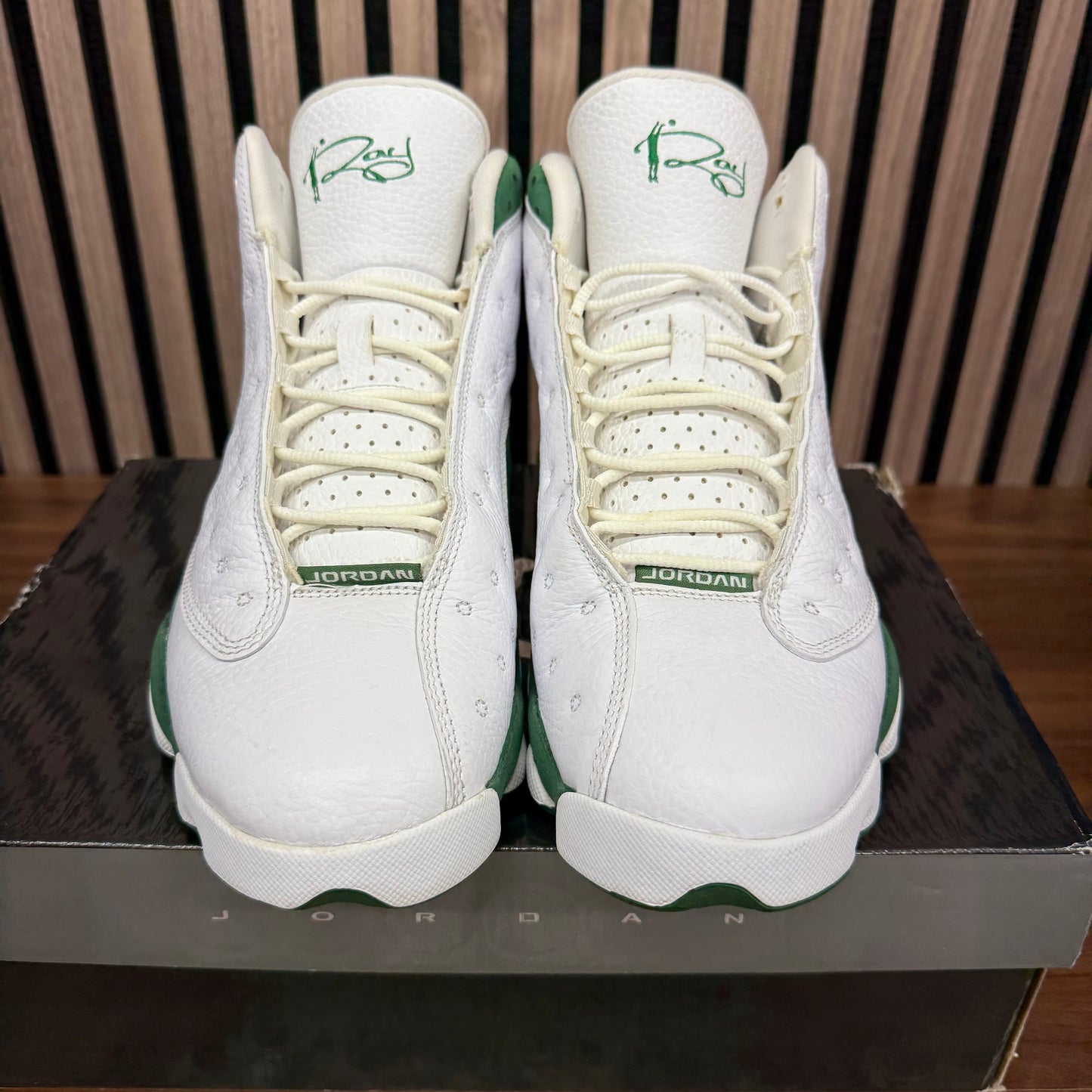 Jordan 13 Ray Allen PE SZ 8.5 (PRE-OWNED)
