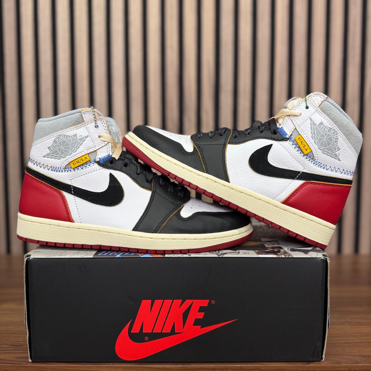 Jordan 1 Union Black Toe SZ 8.5 (DS) (NEW)