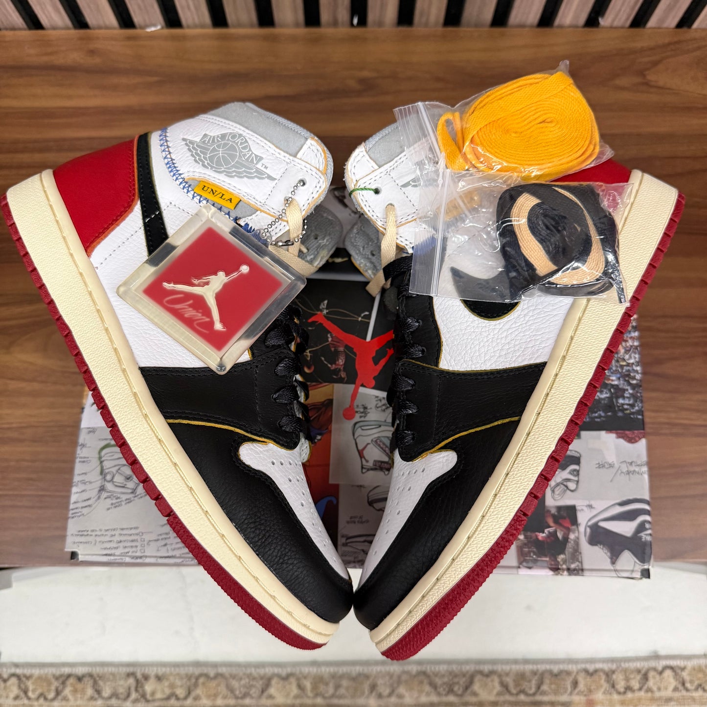 Jordan 1 Union Black Toe SZ 8.5 (DS) (NEW)