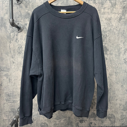 2000s Nike Crewneck Y2k Black SZ XL