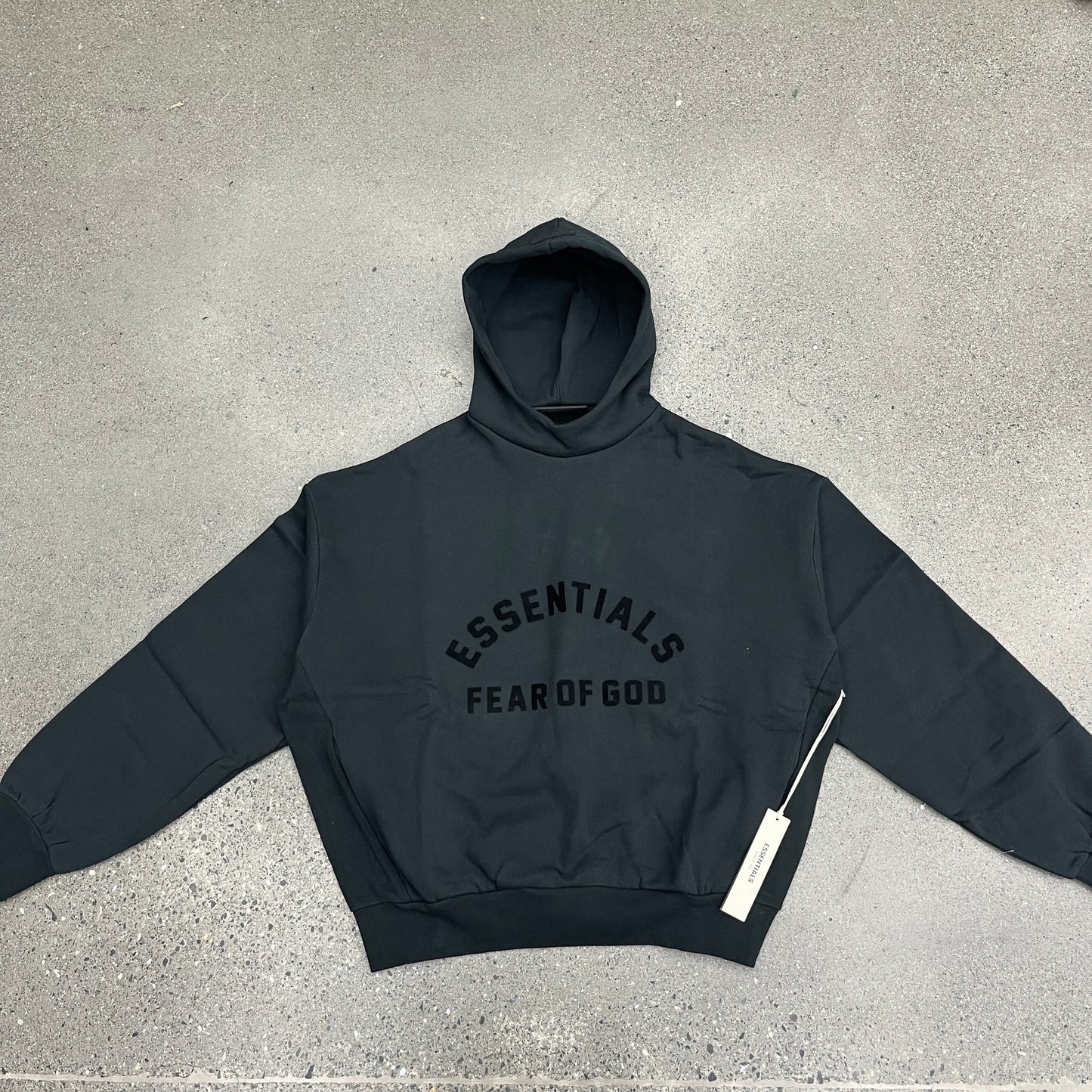 Fear of God Essentials Hoodie Jet Black (Multiple Sizes)