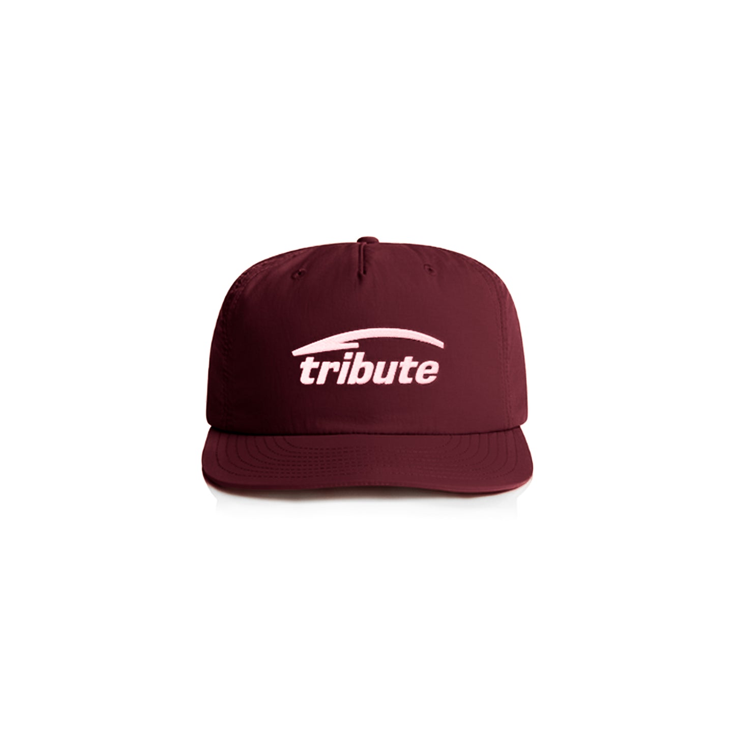 Tribute Nylon Surf SnapBack Burgundy